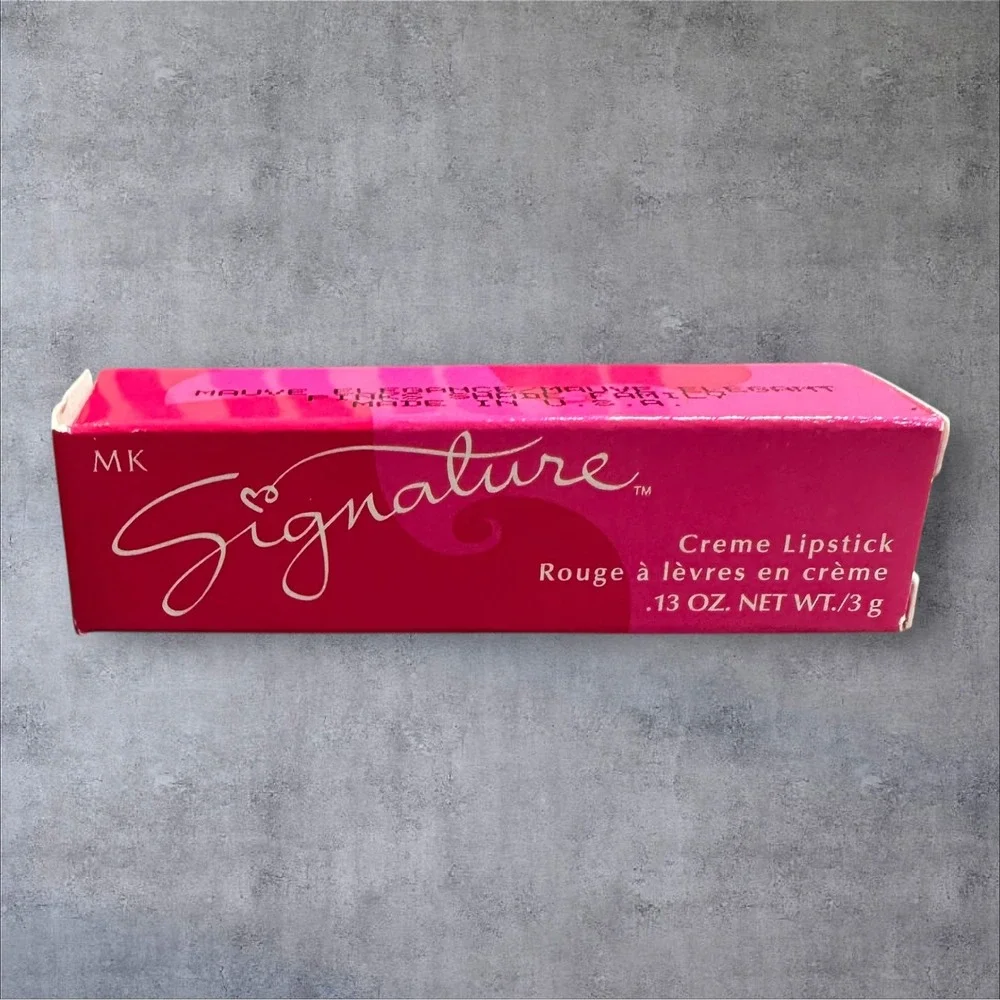 Mary Kay MK Signature‎ Creme Lipstick Mauve Elegance 2678 0.13oz New Disc.